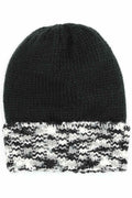 MULTI COLOR BAND FLEECE BEANIE
