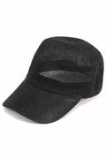 Summer Straw Solid Baseball Cap