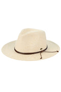C.C Women's String Trim Band Panama Sun Hat