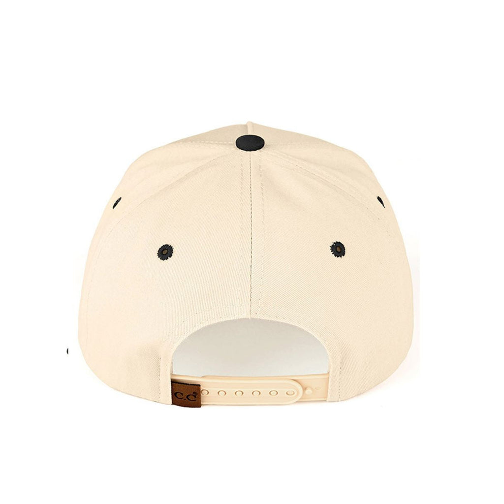 C.C WILD & FREE Letter Two Tone Trucker Cap