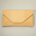 Snake Skin Patterned Envelope Clutch / Shoulder Bag