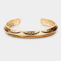Antique Pattern Cuff Metal Bracelet
