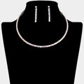Rhinestone Evening Choker Necklace