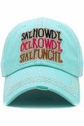 SAY HOWDY Vintage BaseCap