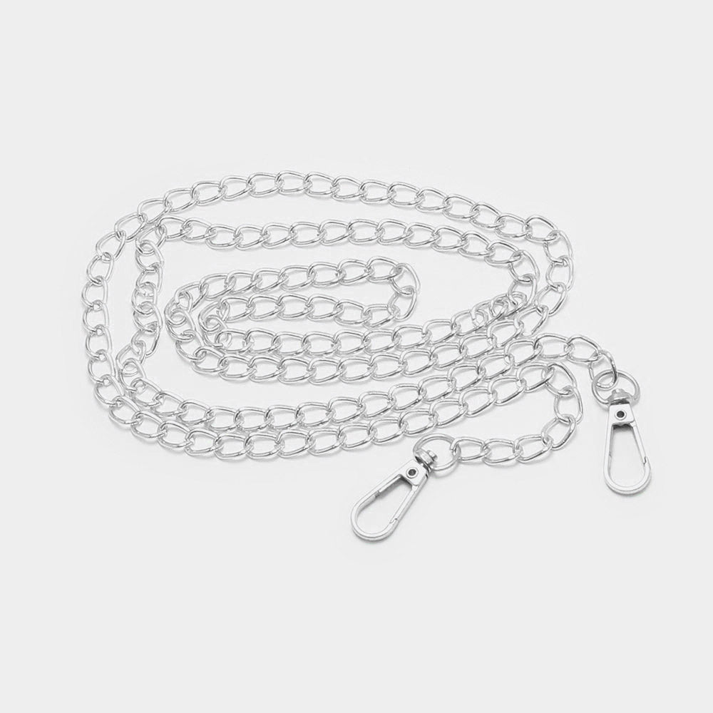 Bling Rectangle Pearl Handle Evening Tote / Crossbody Bag