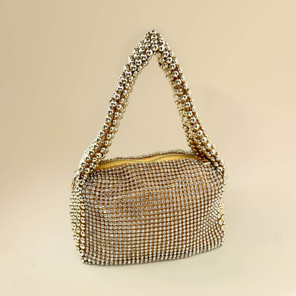 Rhinestone Bling Studded Mini Shoulder Crossbody Bag