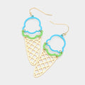 Ice Cream Dangle Earrings