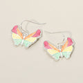 Butterfly Charm Drop Dangle Earrings
