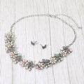 Boho Floral Butterfly Link Necklace