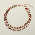 Boho Layered Beaded Necklace