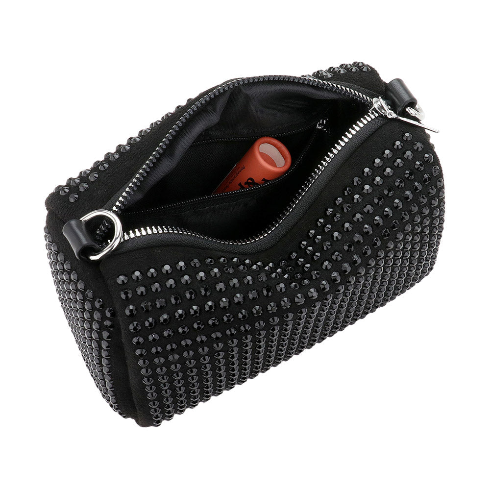 Bling Studded Mini Hand Bag / Crossbody Bag