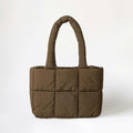 Quilted Padded Shoulder Bag / Tote Bag
