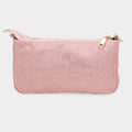 Bling Studded Flat Crossbody Bag