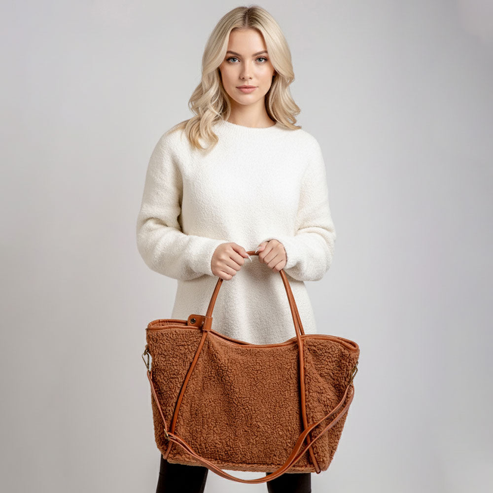 Sherpa Plain Shoulder Bag