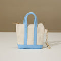 Mini Canvas Pouch Bag Charm