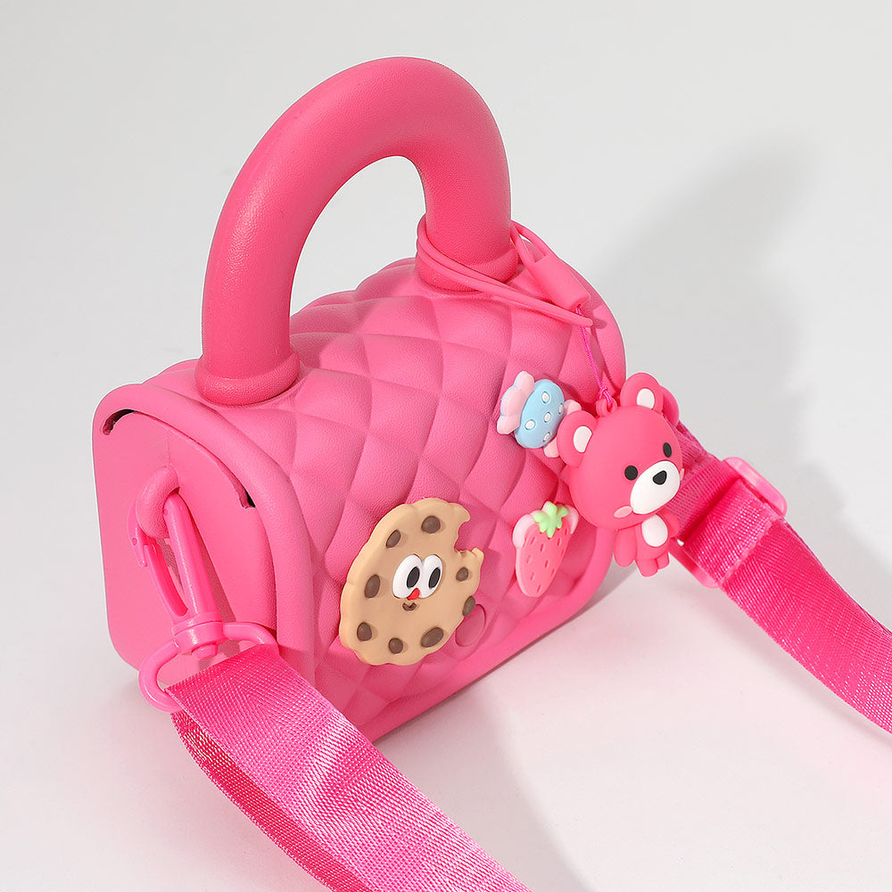 HOT FOCUS - Kids Tiny Mini Charm Crossbody Handbag