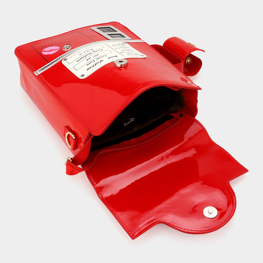 Telephone Shaped Shoulder / Crossbody Bag