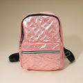 Shiny Quilted Everyday Backpack Bag
