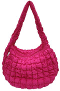 Large Quilted Solid Bag