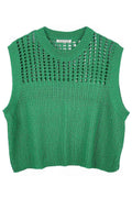 Chest Blocked Crochet Poncho