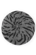 C.C Zebra Wool Beret Beanie