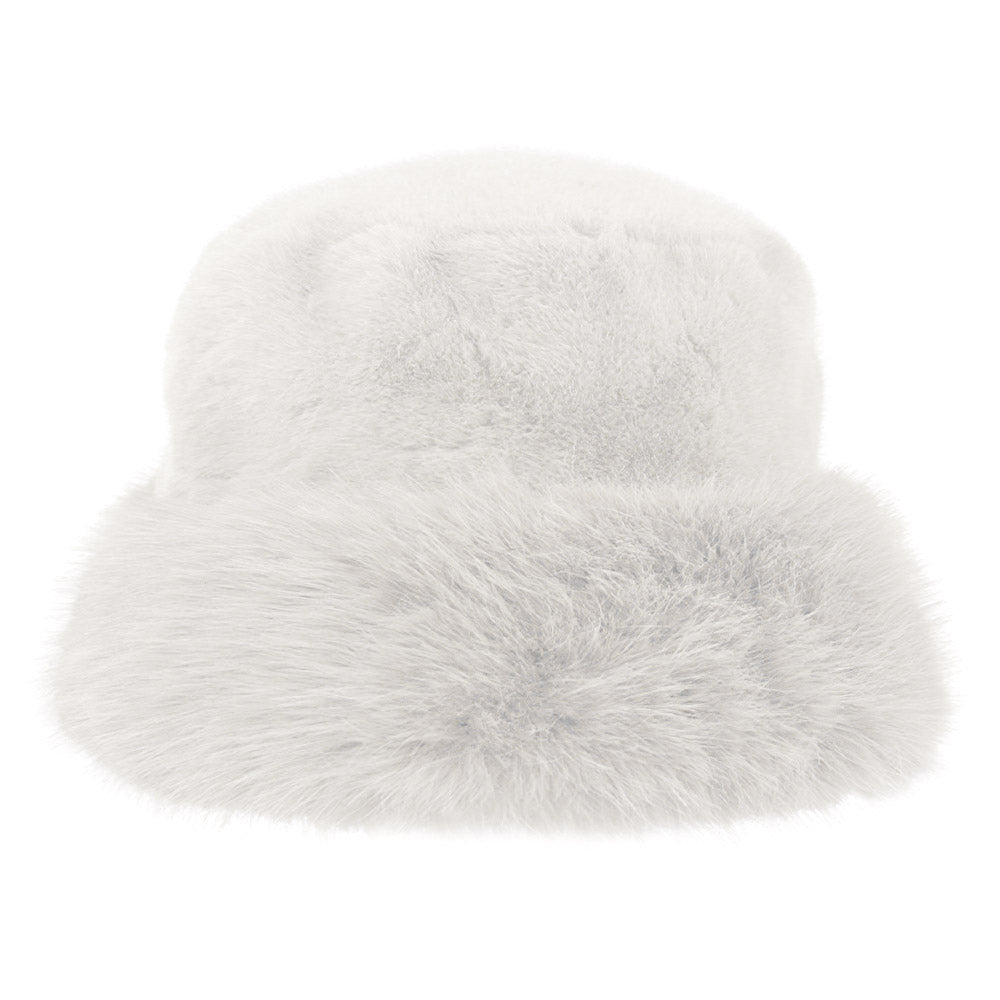 Faux Fur Russian Style Plush Bucket Hat