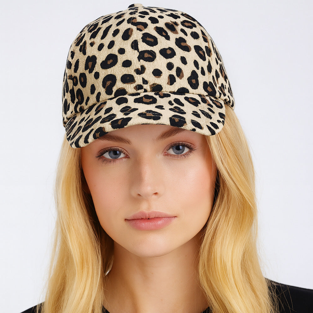 Leopard Print Baseball Cap