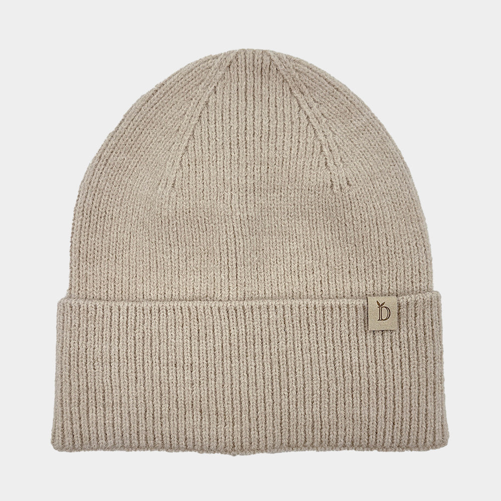 Solid Knit Winter Beanie Hat
