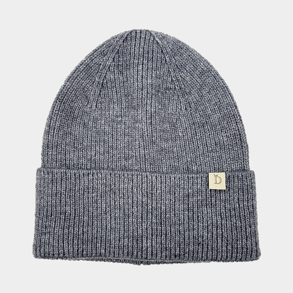 Solid Knit Winter Beanie Hat