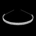 4-Rows crystal rhinestone headband