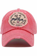 AS A MOTHER Vintage Ball Cap