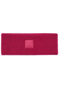 C.C Solid ribbed knit headwrap with C.C rubber patch