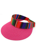 Serape Visor Hat