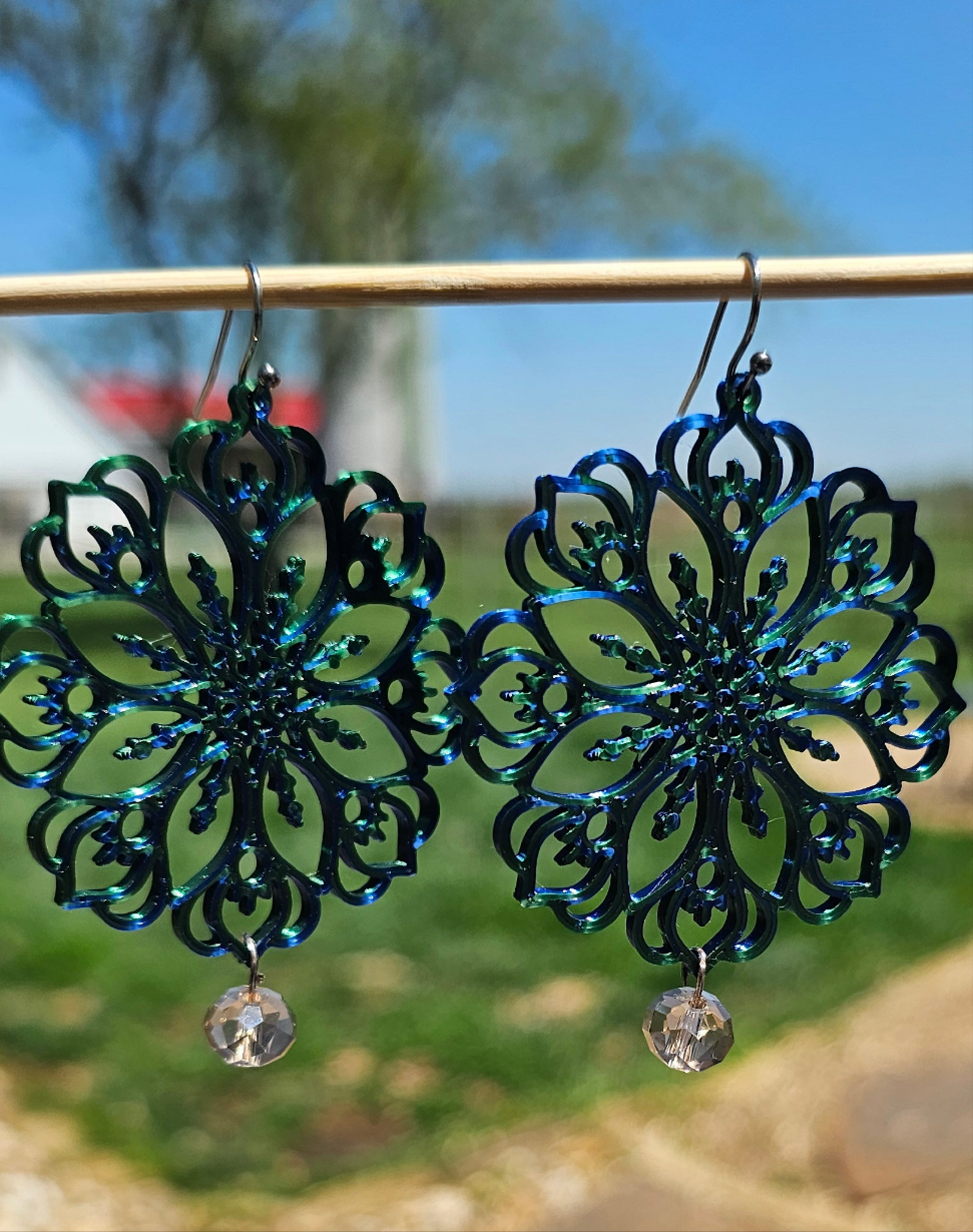 3D Print Boho Earrings Made in America