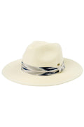 C.C Aztec Pattern Band Panama Sun Hat