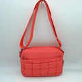 Quilted Front Pocket Crossbody Bag with Adjustable Strap
