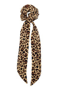 C.C LEOPARD SASH SCRUNCHIES