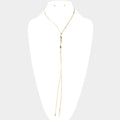 Snake Chain Metal Necklace