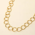 Stainless Steel Chunk Link Chain Necklace