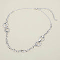 Horsebit Link Chain Necklace