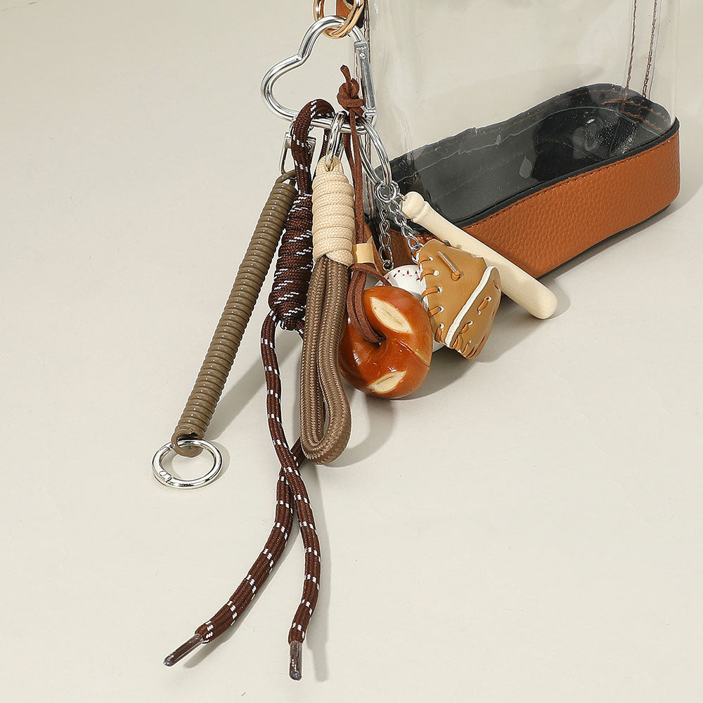 SECRET BOX_Pretzel Bread Baseball Mixed Charm Bag Accessory