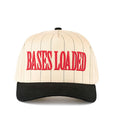 C.C BASES LOADED Letter Stripe Pattern Trucker Cap