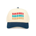 C.C SARDINES Multi Color Letter Trucker Cap