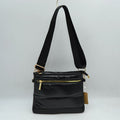 Sleek Multi-Pocket Puffer Crossbody Bag