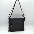 Quilted Crossbody Bag with Adjustable Shoulder Strap