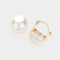 Pearl Pin Catch Earrings
