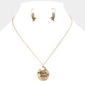 "Born Free" Charm Pendant Necklace