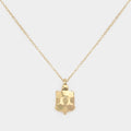 Origami Turtle Pendant Necklace