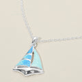 Sailboat Charm Pendant Necklace