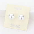 14mm Pearl stud earrings